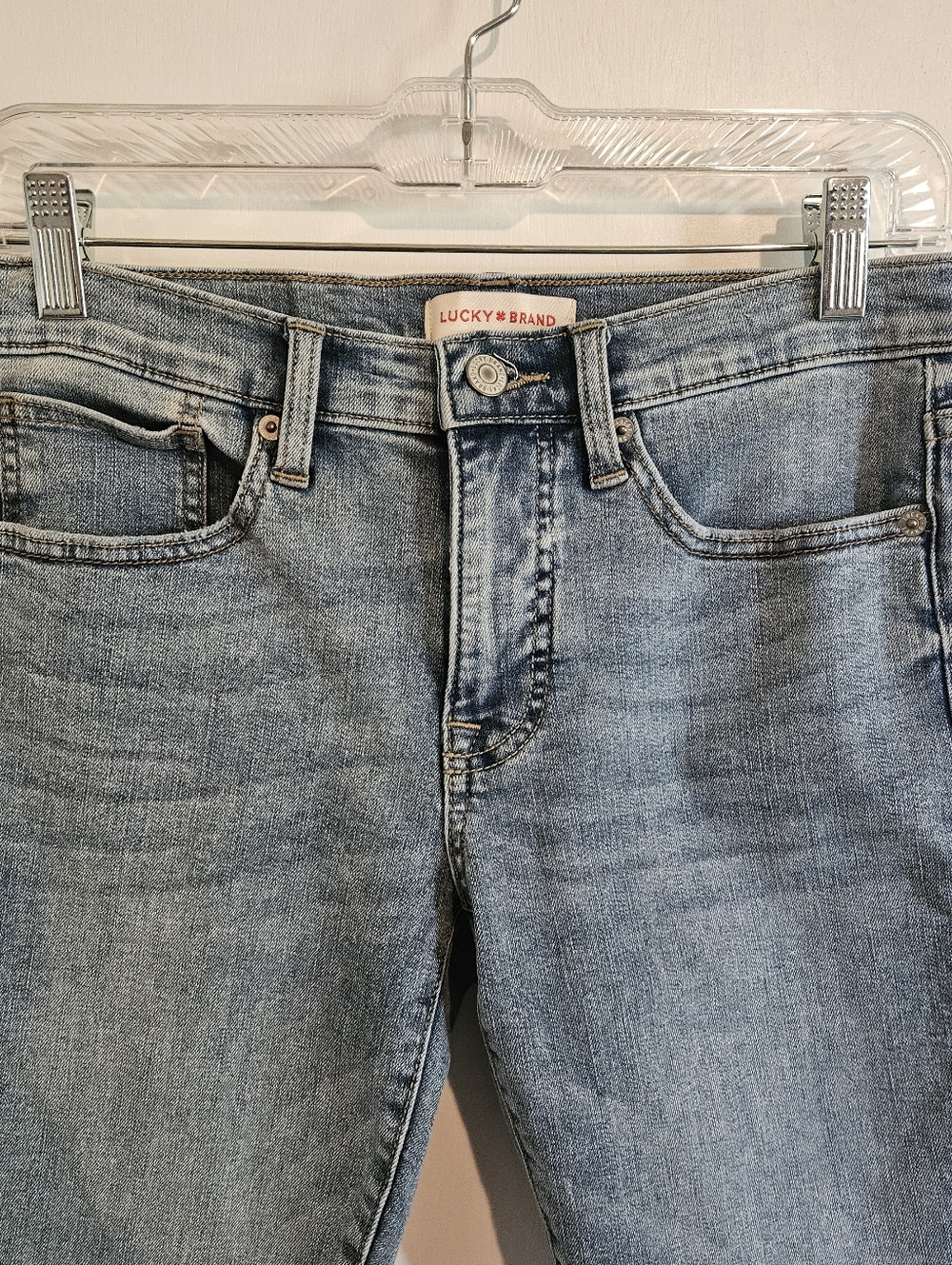Lucky Brand Ava Mid Rise Skinny Jeans Size 6/28 - Picture 2 of 9